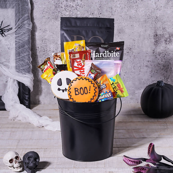 Ghoulish Gourmet Halloween Basket - Gift Baskets Delivery