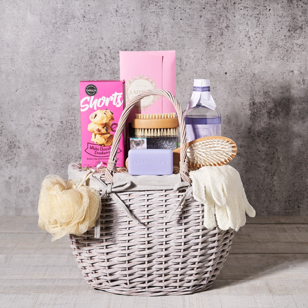 Sweet Exfoliation Spa Gift Basket - Gift Baskets Delivery