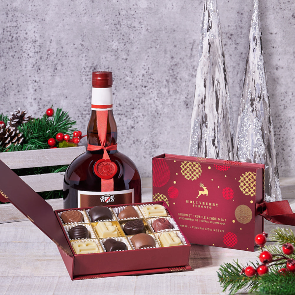 Whisky & Chocolate Gift Set - Gift Baskets Delivery