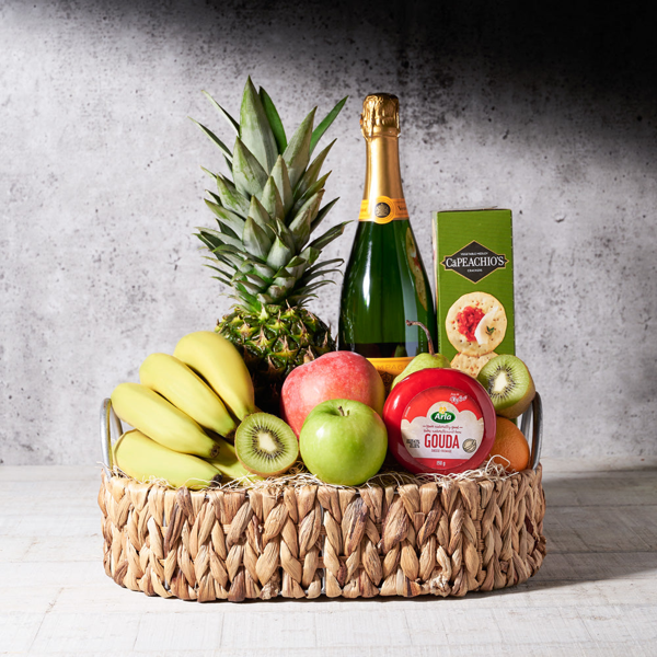 Great Harvest Champagne Gift Basket - Gift Baskets Delivery