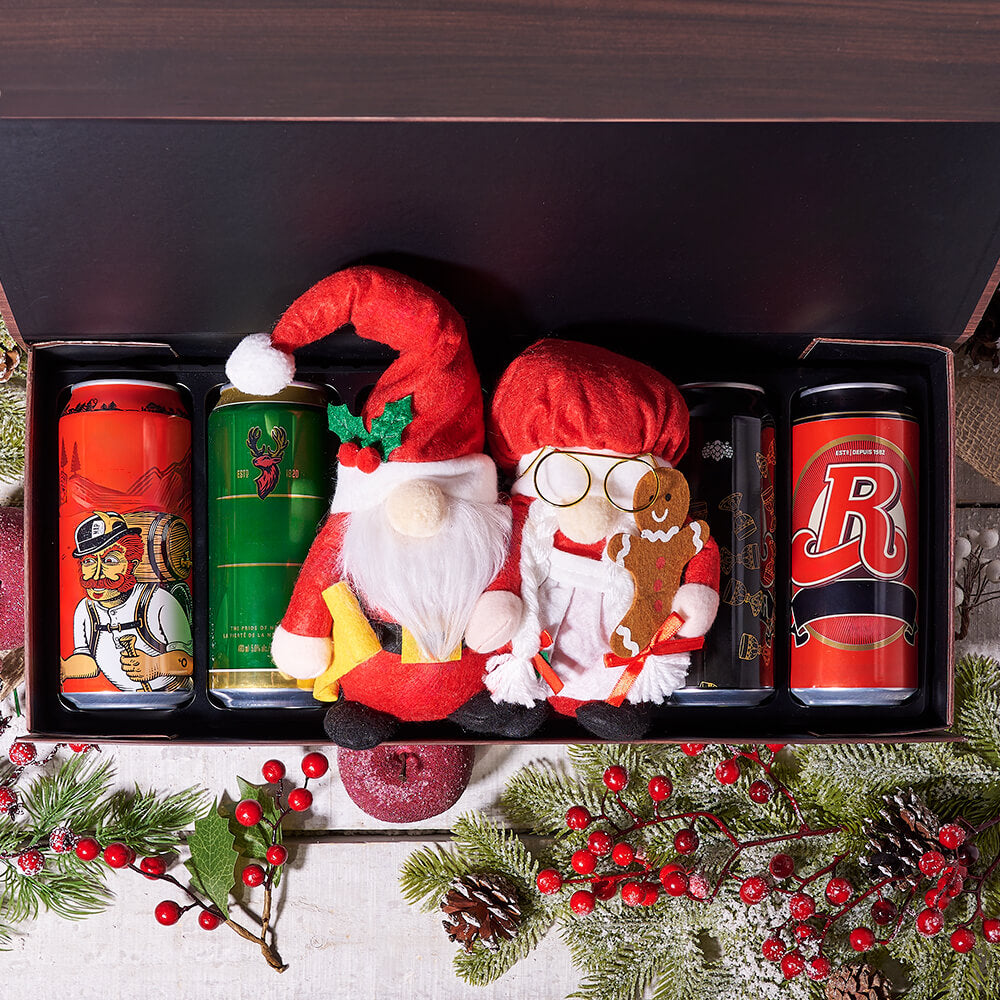 Santa & Craft Beer Gift Box - Gift Baskets Delivery