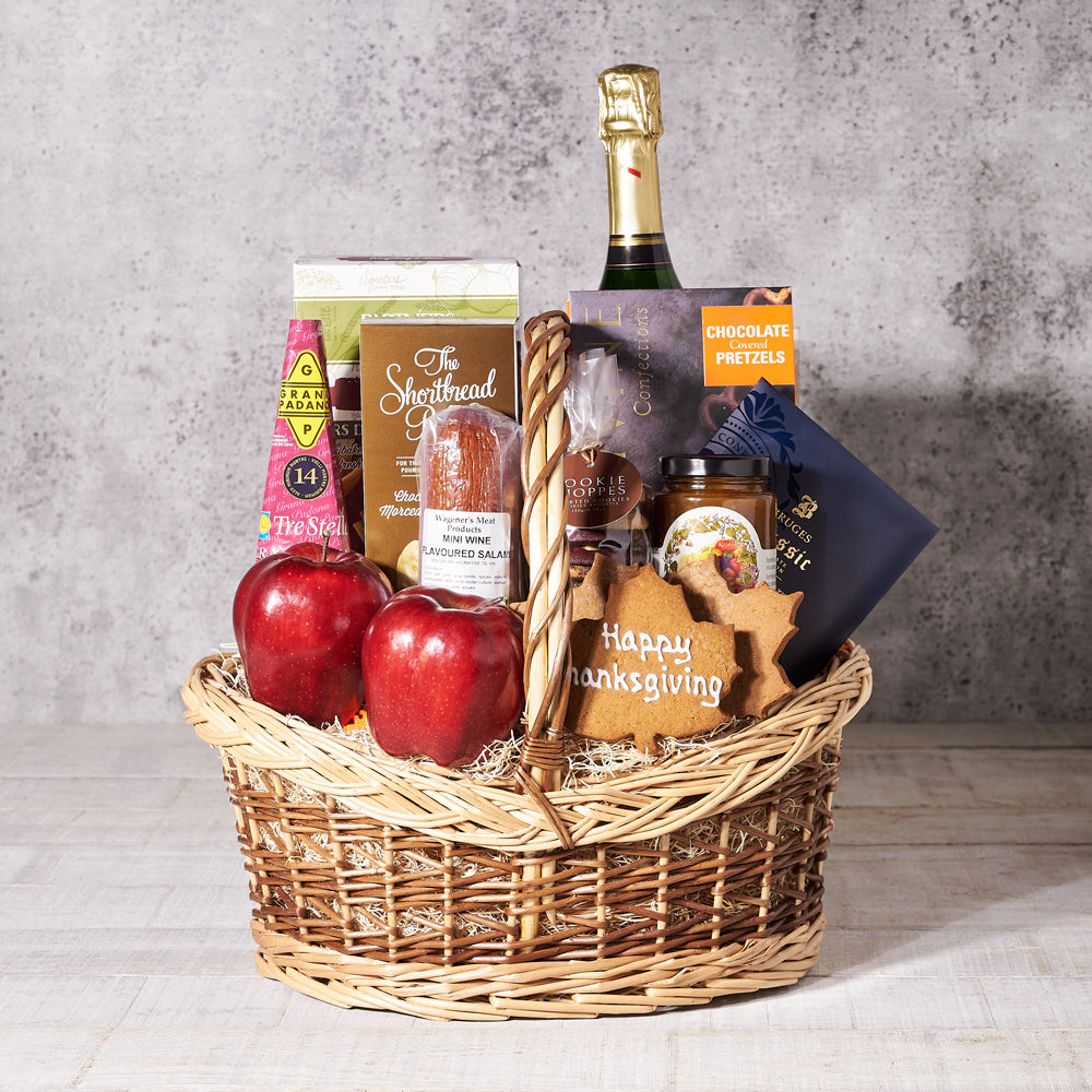 Bountiful Snack Harvest Gift Basket - Gift Baskets Delivery