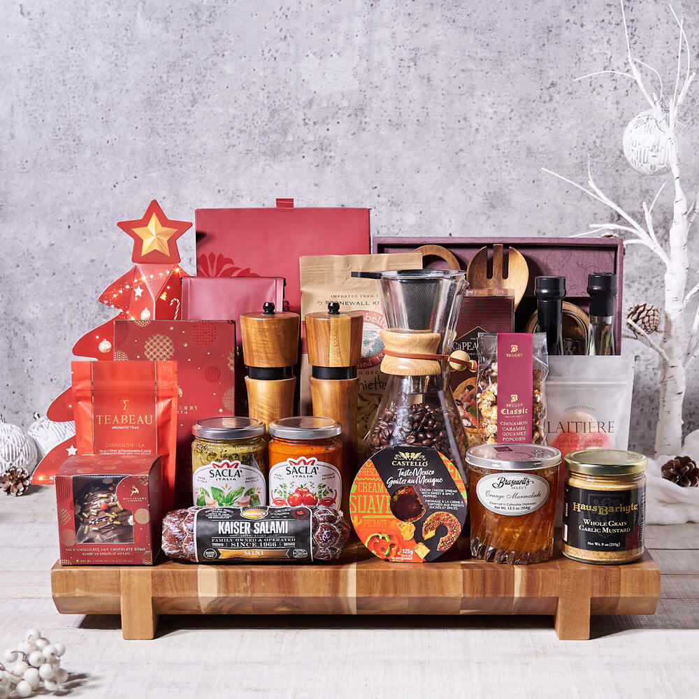 Festive Luxury Coffee Gift Board - Gift Baskets Delivery