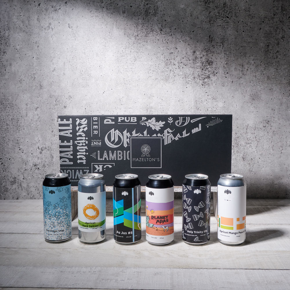 Deluxe Beer Box with Craft Beer - Gift Baskets Delivery