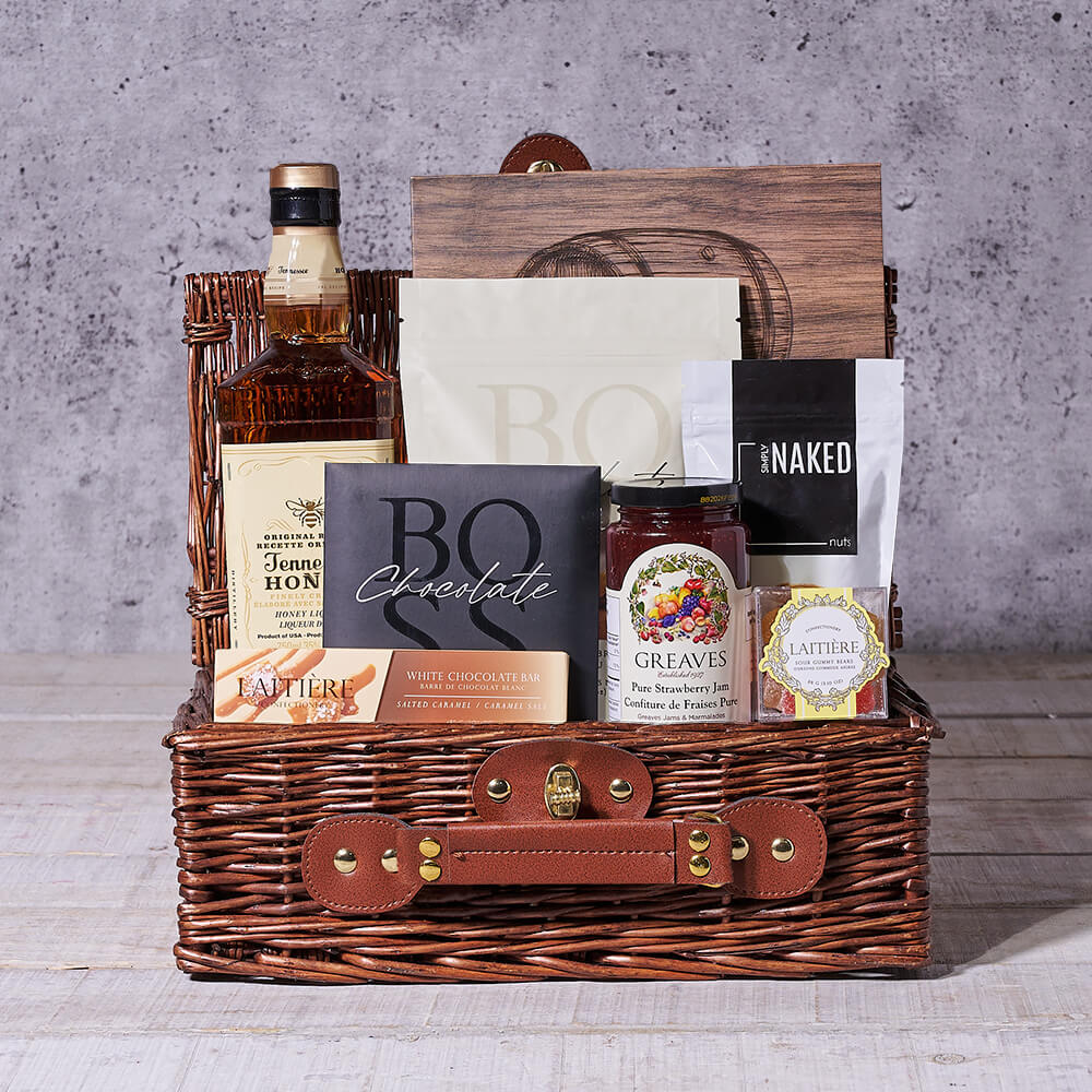 Premier Spirits & Sweets Gift Basket - Gift Baskets Delivery