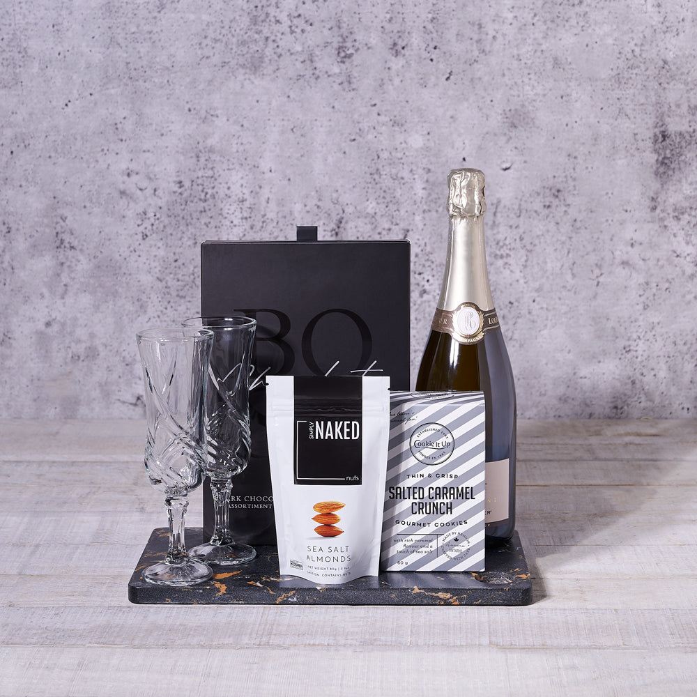 Sweet Celebration Champagne Gift Basket - Gift Baskets Delivery