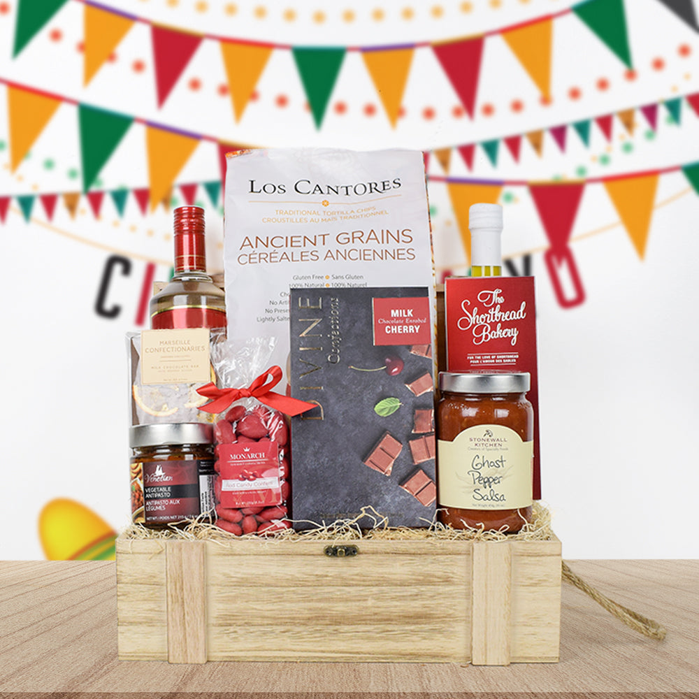 Sweet & Spicy Liquor Gift Basket - Gift Baskets Delivery Sweet & Spicy Liquor Gift Basket - Gift Baskets Delivery