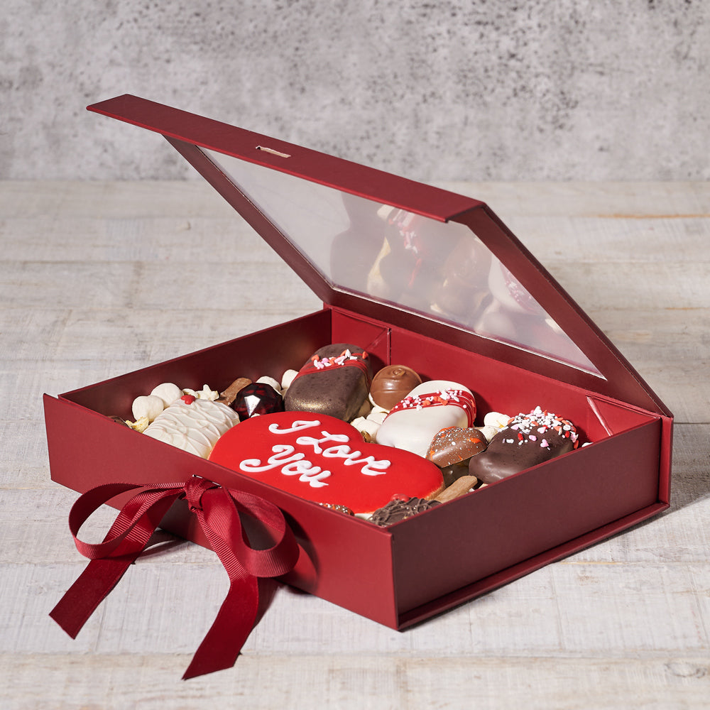 Valentine’s Day Sweet Treat Gift Box - Gift Baskets Delivery