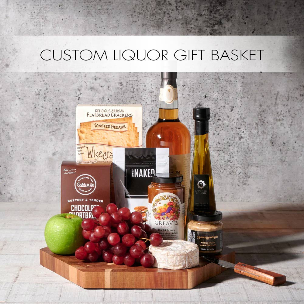 Custom Liquor Gift Baskets - Gift Baskets Delivery