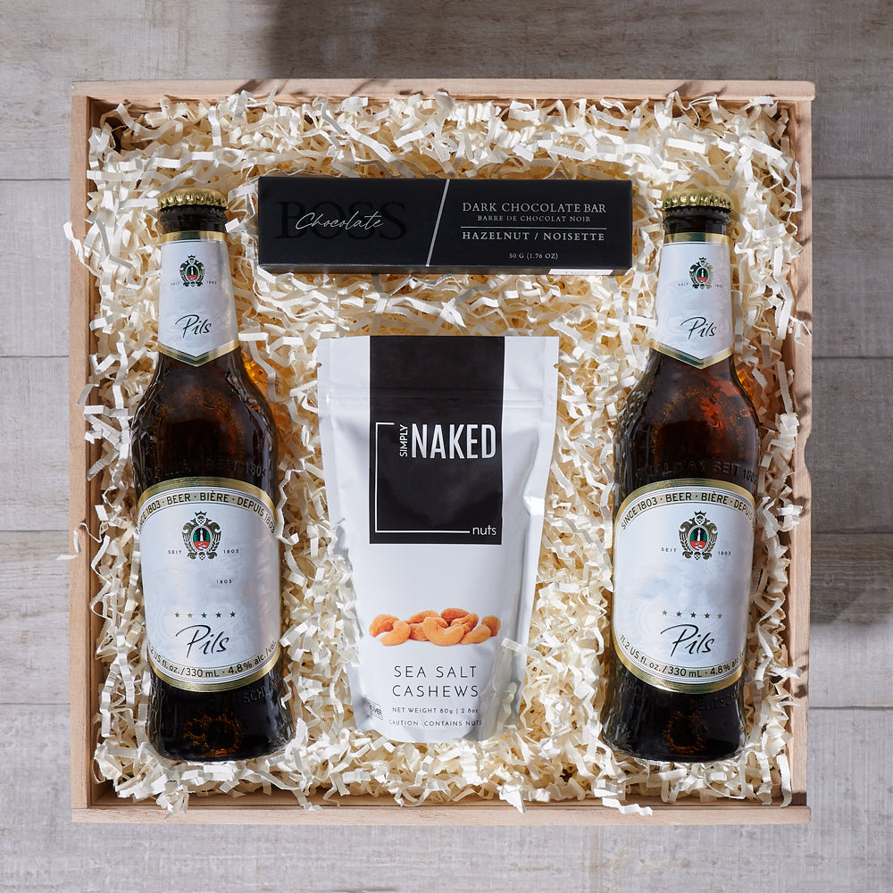 Savory & sweet beer box | Gift Basket Delivery | Hazelton's