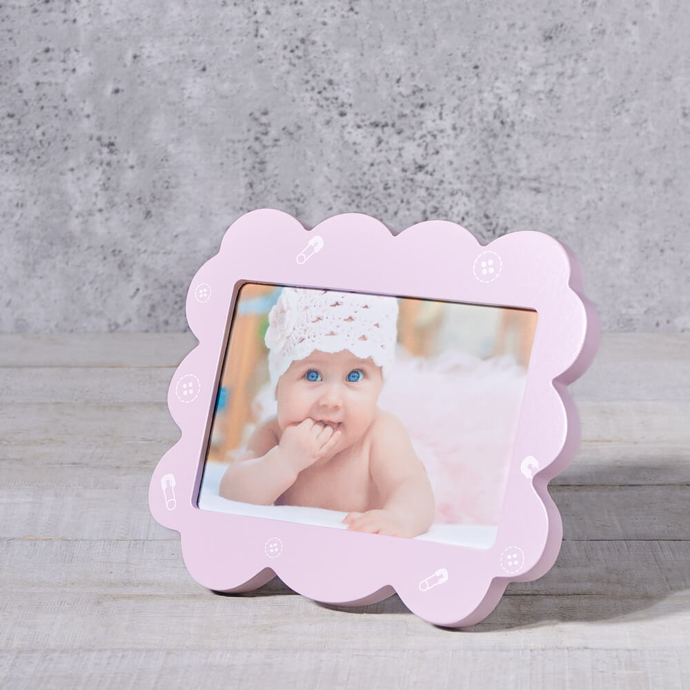 Pink Baby Picture Frame - Gift Baskets Delivery